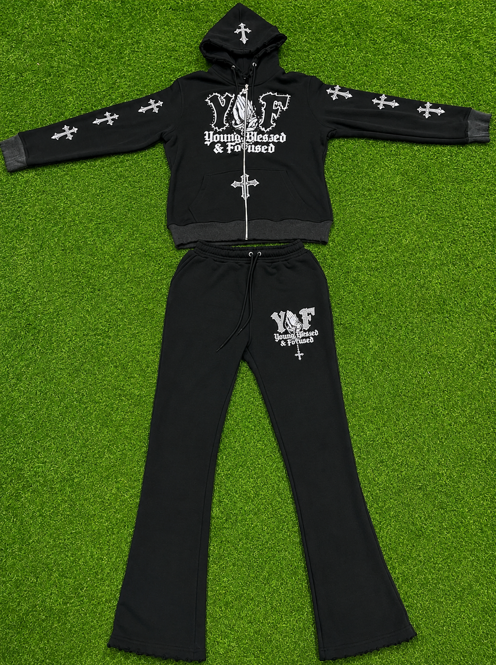 Young Blessed & Focused Tracksuits