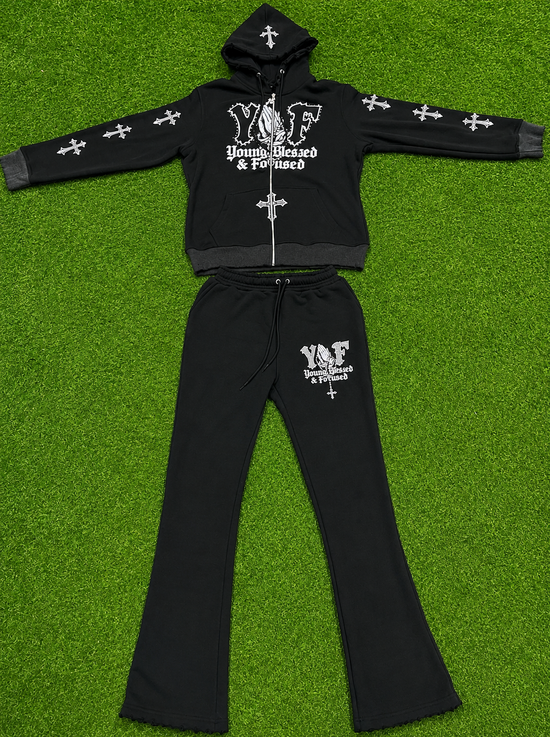 Young Blessed & Focused Tracksuits